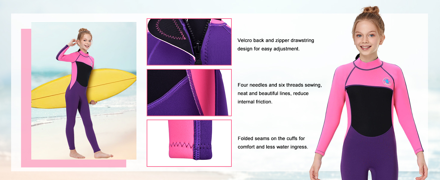 Wetsuit for girls