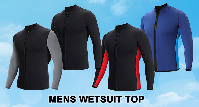 Mens wetsuit top