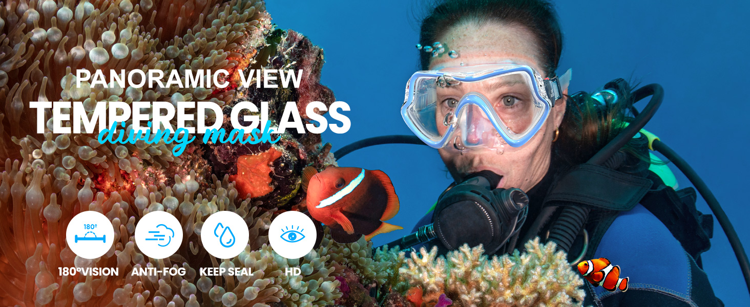 scuba diving mask