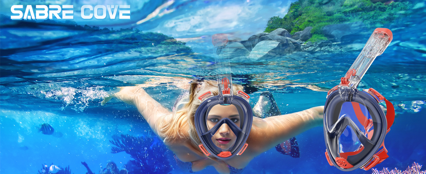 snorkeling masks adults full face