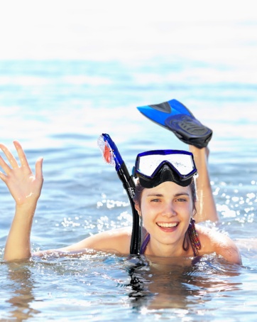 Diving Mask Snorkeling Gear Adult Snorkel Mask Dive Goggles Silicone Swim Goggles with Nose Cover