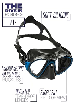 cressi, air, mask, scuba diving, snorkeling