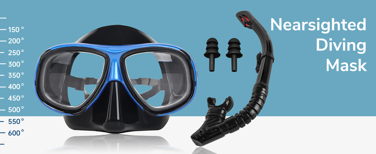 Nearsighted Diving Mask