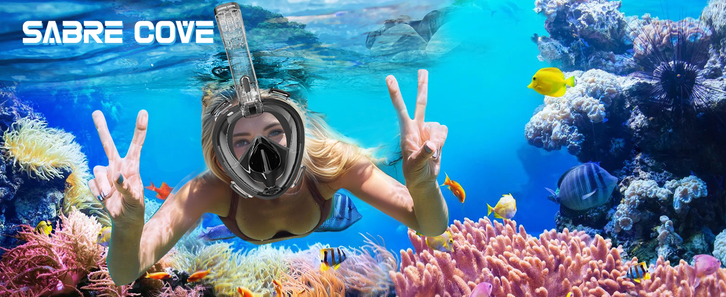 full face snorkel mask