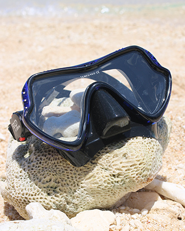 professional scuba diving mask