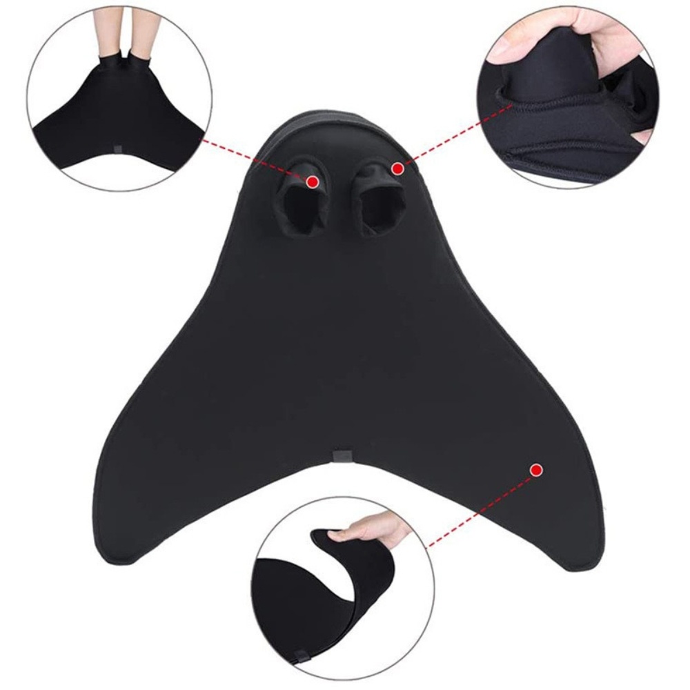 Mermaid Flippers Diving Swim Fin Foot Flipper Training Bl23467