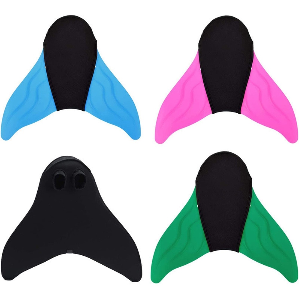 Mermaid Flippers Diving Swim Fin Foot Flipper Training Bl23467