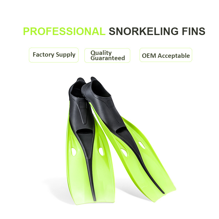 Wear-Resistance Rubber Custom Logo OEM Acceptable Diving Fins