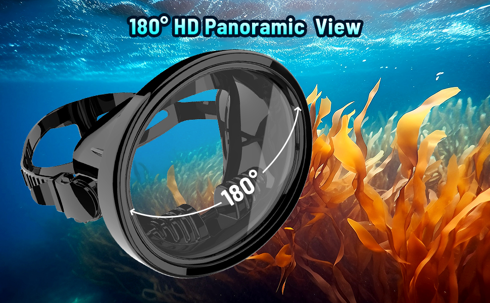 full face snorkel mask