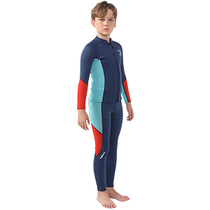 RED CUFF BOYS WETSUIT JACKET